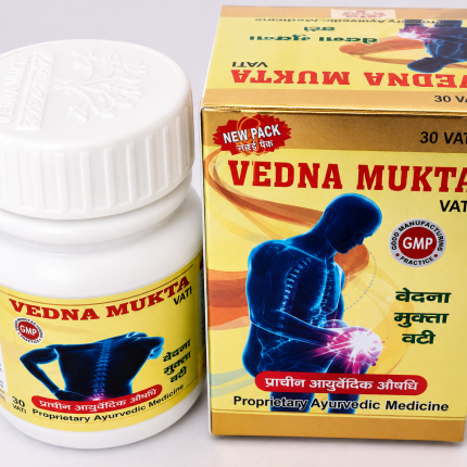 Original Vedna Mukta Vati-30 Vati Pack of 3 Bottles
