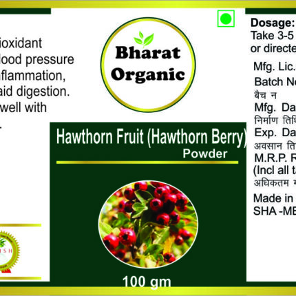 Bharat Hawthorn berry-Powder-100 Gram Pack