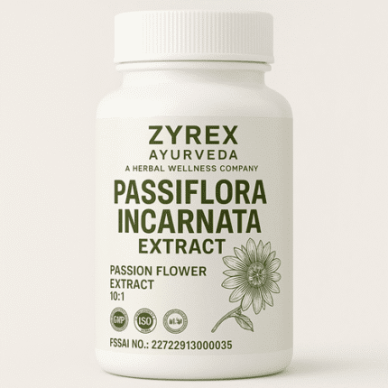 Zyrex Ayurveda Passiflora Incarnata Extract | Passion Flower Extract Tablets Pack of 60 Tablets Pack