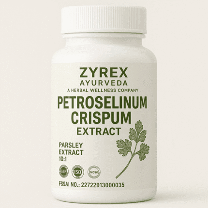 Zyrex Ayurveda Petroselinum Crispum Extract Tablets Pack of 60 Tablets Pack