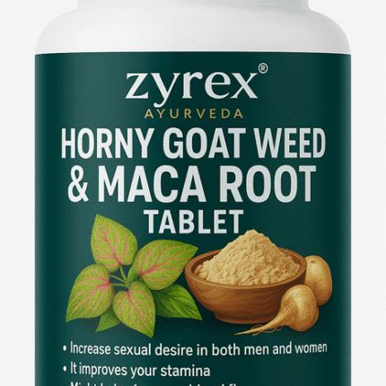 Zyrex Ayurveda  Horny Goat Weed & Maca Root Mix Tablets Pack of 60 Tablets