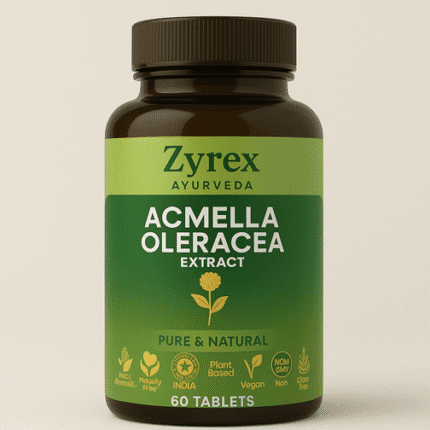 Zyrex Ayurveda Acmella oleracea Extract Tablets Pack of 60 Tablets Pack