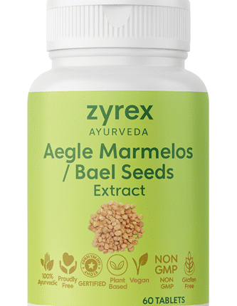 Zyrex Ayurveda Aegle Marmelos seeds / Bael beej Extract Tablets Pack of 60 Tablets Pack