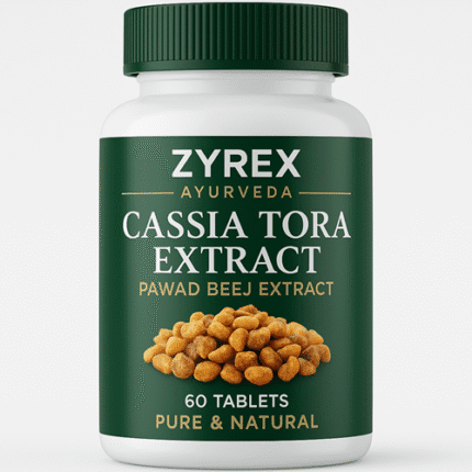 Zyrex Ayurveda Cassia Tora Extract | Pawad beej Extract Tablets Pack of 60 Tablets Pack