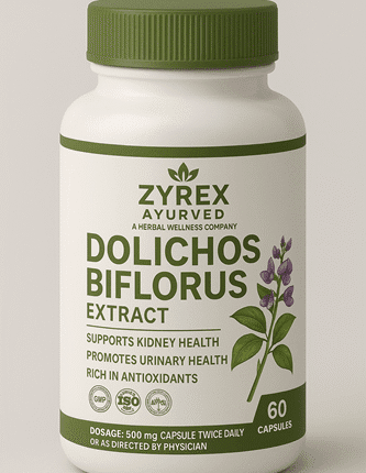 Zyrex Ayurveda Dolichos Biflorus Extract Tablets Pack of 60 Tablets Pack