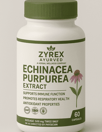 Zyrex Ayurveda Extract Echinacea Purpurea Tablets Pack of 60 Tablets Pack