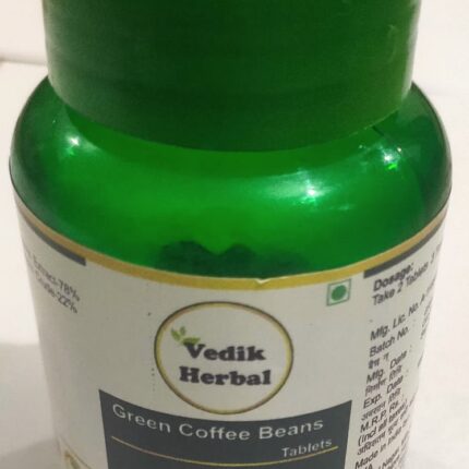 Vedik Herbal Green Coffee Beans Extract Tablets Pack of 60 Tablets