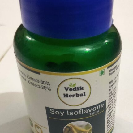 Vedik Herbal Soy Isoflavones Extract Tablets Pack of 180 Tablets