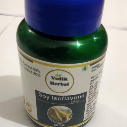 Vedik Herbal Soy Isoflavones Extract Tablets Pack of 60 Tablets