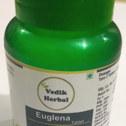 Vedik Herbal Euglena Extract Tablets Pack of 120 Tablets