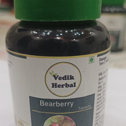 Vedik Bearberry / Arctostaphylos / Uva Ursi Extract Tablets - 180 Tablets Pack