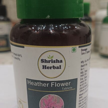 Shrisha Herbal Heather Flower Extract Tablets - 120 Tablets Pack
