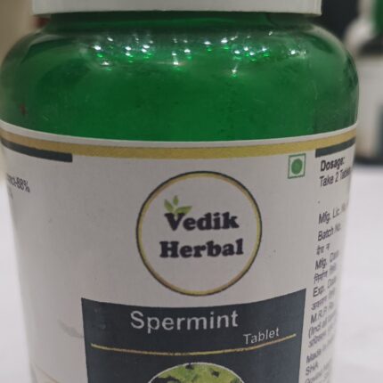 Vedik Herbal Spearmint (Mentha spicata) Extract Tablets Pack of 60 Tablets