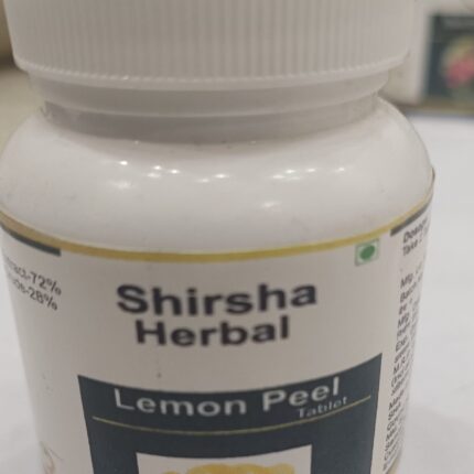 Shrisha Herbal Lemon Peel Extract Tablets Pack of 120 Tablets