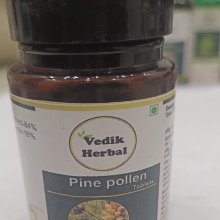 Vedik Pine Pollen / Pinus Massoniana / Pinus Tabuliformis Carr / Pinus Sylvestris Extract Tablets Pack of 180 Tablets