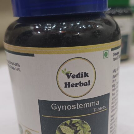 Vedik Herbal Gynostemma Pentaphyllum / Jiaogulan Extract Tablets Pack of 120 Tablets
