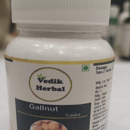 Vedik Herbal Gallnut Extract Tablets Pack of 120 Tablets