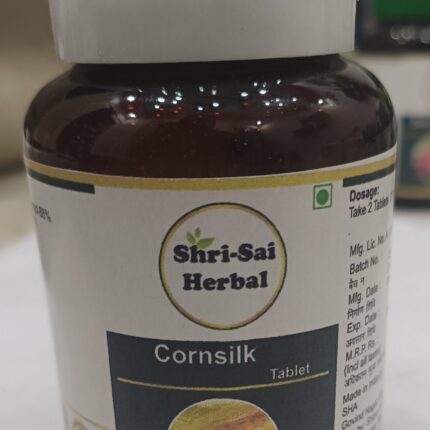 Shri Sai Herbal Corn Silk Extract Tablet Pack of 120 Tablets