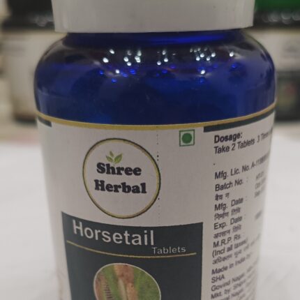 Shree Herbal Horsetail / Equisetum Arvense Extract Tablets Pack of 60 Tablets