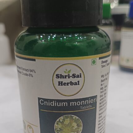Shri Sai Herbal Cnidium Monnieri Extract Tablets - 60 Tablets Pack