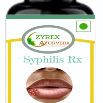 Syphilis RX Capsules 60 Capsules Pack (A Herbal Cure of Syphilis)