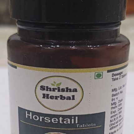 Shrisha Herbal Horsetail / Equisetum Arvense Extract Tablets Pack of 120 Tablets