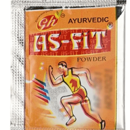 As Fit Powder Pack of 56 Poches for Asthama,Cold & Cough