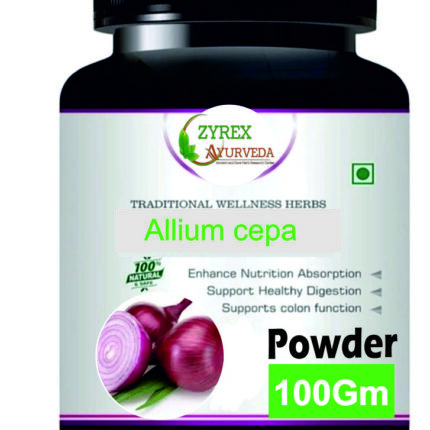 Zyrex Allium cepa(Onion) Extract Powder Pack Of 100 Gram Powder