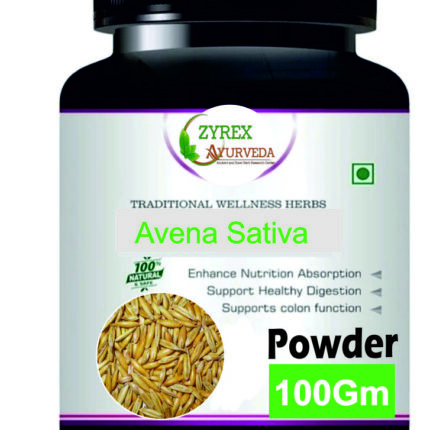 Zyrex Avena sativa(Oats) Extract Powder Pack Of 100 Gram Powder