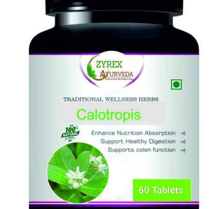 Zyrex Calatropis(Aak) Extract Tablet Pack Of 60 Tablets