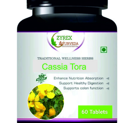 Zyrex Cassia Tora(Sickle Senna) Extract Tablet Pack Of 60 Tablets