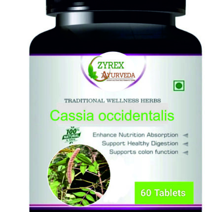 Zyrex Cassia occidentalis(Kasaundi) Extract Tablet Pack Of 60 Tablets
