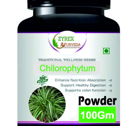 Zyrex Chlorophytum(Safed Musli) Extract Powder Pack Of 100 Gram Powder