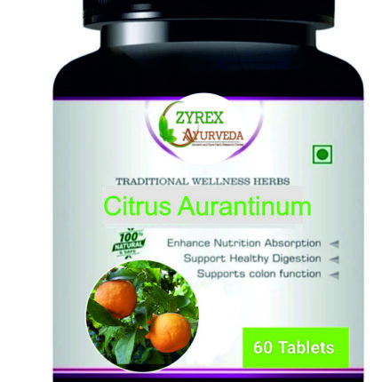 Zyrex Citrus Aurantium(Bitter Orange) Extract Tablet Pack Of 60 Tablets