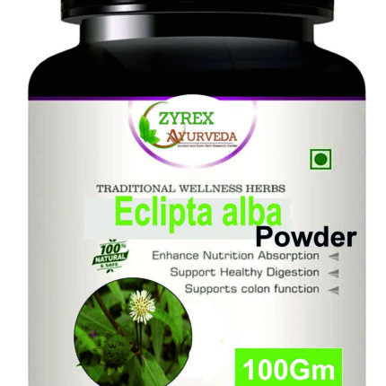 Zyrex Eclipta alba(Bhringraj) Extract Powder Pack Of 100 Gram