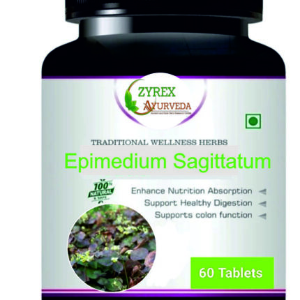 Zyrex Epimedium Sagittatum(Horny goat weed) Extract Tablet Pack Of 60 Tablets