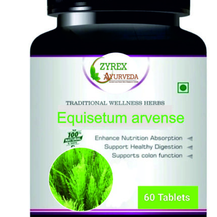 Zyrex Equisetum arvense(Horsetail) Extract Tablet Pack Of 60 Tablets