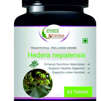 Zyrex Hedera nepalensis(Lvy Leaf) Extract Tablet Pack Of 60 Tablets