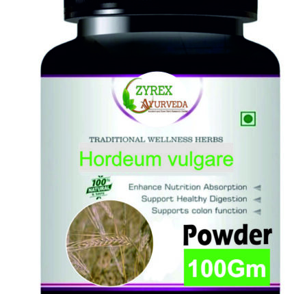Zyrex Hordeum vulgare(Barley Grass) Extract Powder Pack Of 100 Gram Powder