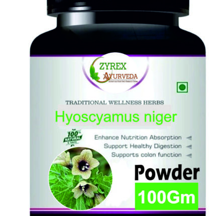 Zyrex Hyoscyamus niger(Black henbane) Extract Powder Pack Of 100 Gram Powder