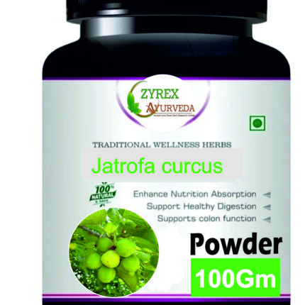 Zyrex Jatrofa curcus(Ratanjot) Extract Powder Pack Of 100 Gram Powder