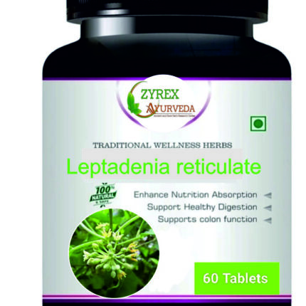 Zyrex Leptadenia reticulate(Jivanti) Extract Tablet Pack Of 60 Tablets