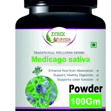 Zyrex Medicago sativa(lucerne) Extract Powder Pack Of 100 Gram Powder