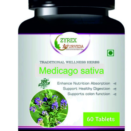Zyrex Medicago sativa(Lucerne) Extract Tablet Pack Of 60 Tablets