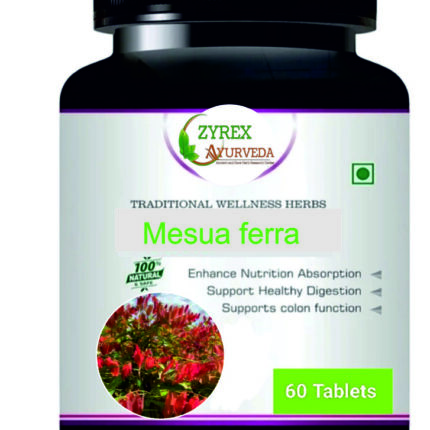 Zyrex Mesua ferra(Nagkesar) Extract Tablet Pack Of 60 Tablets