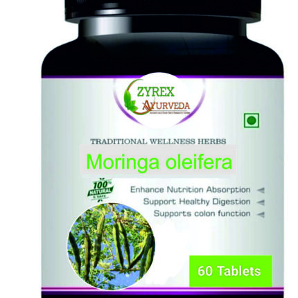 Zyrex Moringa oleifera(Moringa) Extract Tablet Pack Of 60 Tablets