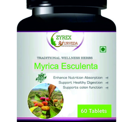 Zyrex Myrica Esculenta (BrijBooti Kaiphal) Extract Tablet Pack Of 60 Tablets