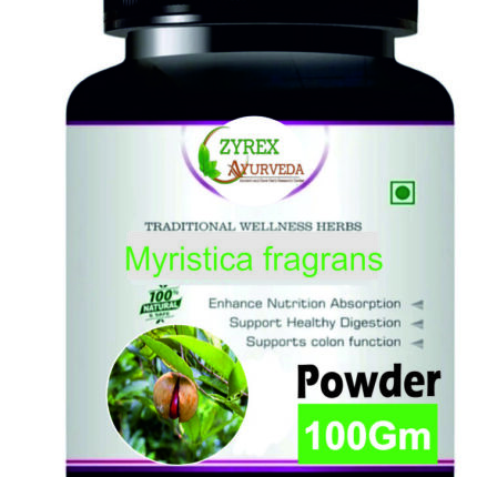 Zyrex Myristica fragrans(Nutmeg) Extract Powder Pack Of 100 Gram Powder