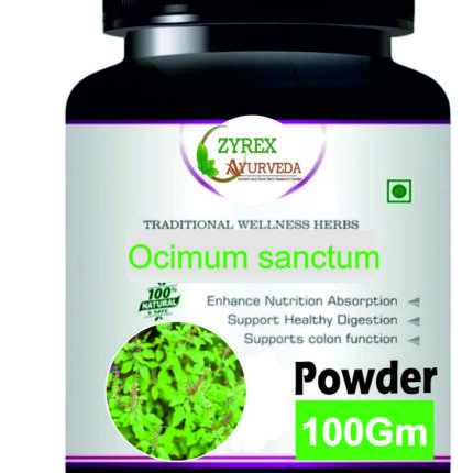 Zyrex Ocimum sanctum( Tulsi) Extract Powder Pack Of 100  Gram Powder
