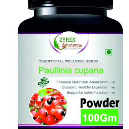 Zyrex Paullinia cupana(Guarana) Extrcat Powder  Pack Of 100 Gram Powder